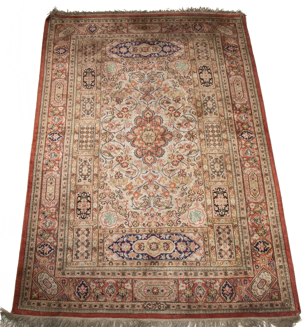 TABRIZ SILK RUG (3'3" X 5')