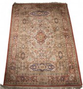 TABRIZ SILK RUG (3'3" X 5') Ta