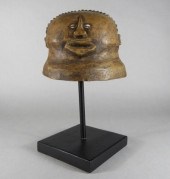 TABWA PEOPLE CARVED HELMET MAS
