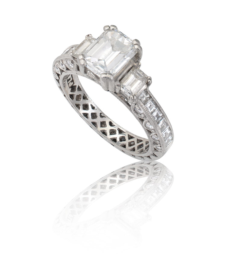 TACORI PLATINUM 2.91 CTW DIAMOND