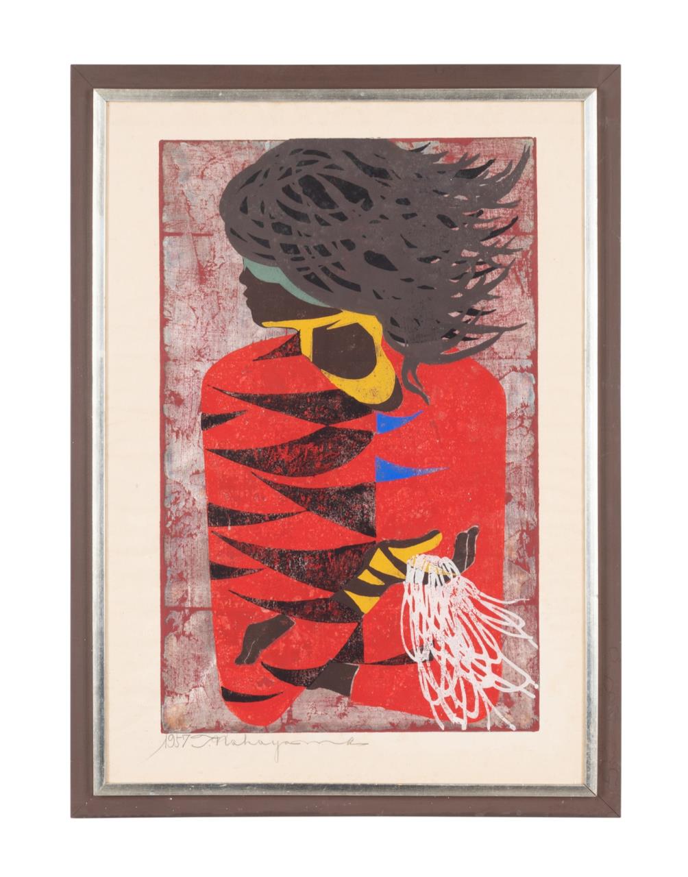 TADASHI NAKAYAMA 'RED COAT' FIGURAL