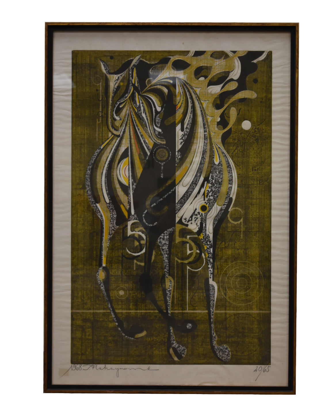 TADASHI NAKAYAMA WIND-SWEPT HORSE