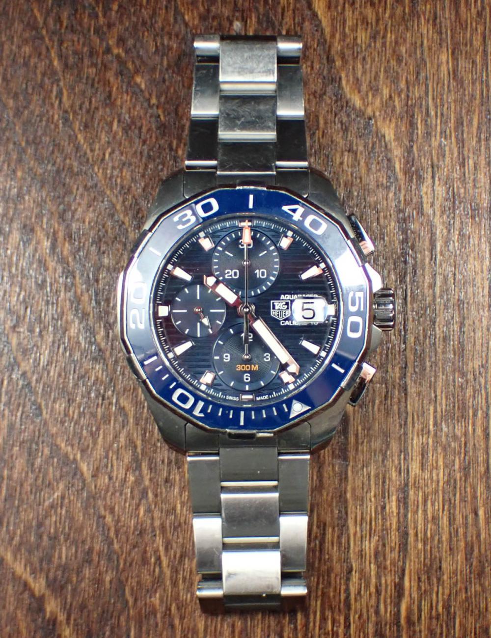 TAG HEUER "AQUARACER" MEN'S DIVER