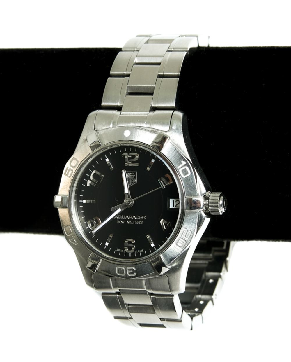 TAG HEUER AQUARACER QUARTZ BLACK