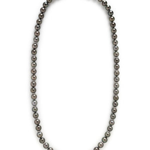 TAHITIAN CULTURED PEARL AND DIAMOND
