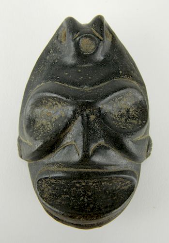 TAINO BASALT ANCESTRAL PORTRAIT