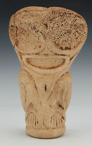 TAINO (C. 1000-1500 CE) OWL/HUMAN