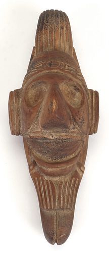 TAINO (C. 1000-1500 CE) WOODEN ZEMI