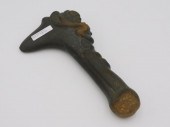 TAINO FIGURAL MONOLITHIC AXE.