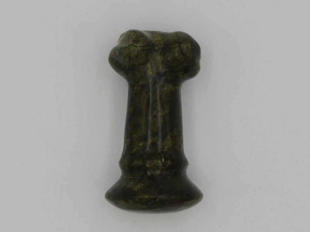 TAINO FROG MAN LIME PESTLE. CIRCA