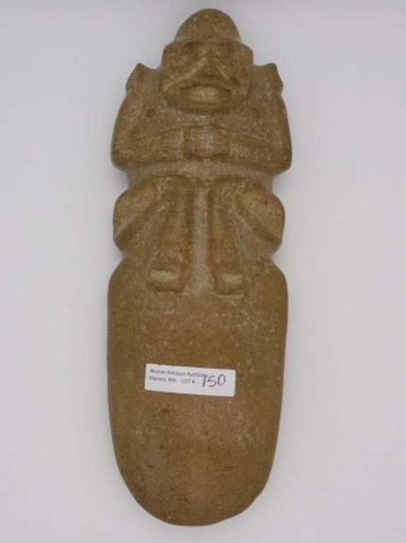 TAINO, LARGE FIGURAL ANCESTRAL OR