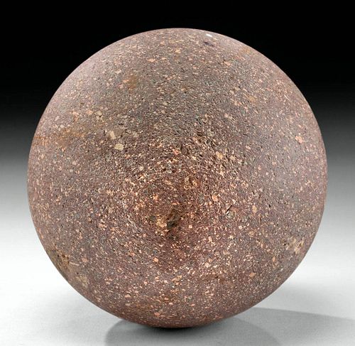 TAINO STONE SPHEROLITH / CEREMONIAL