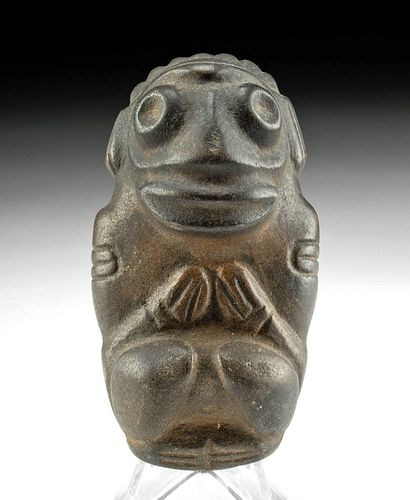 TAINO STONE ZEMI DOG DEITY / OPIYEL