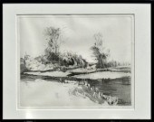 Takeshi Takahara etching and a