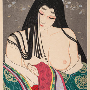 Taki Shusui  (b. 1938 ) Lady Rokujo
