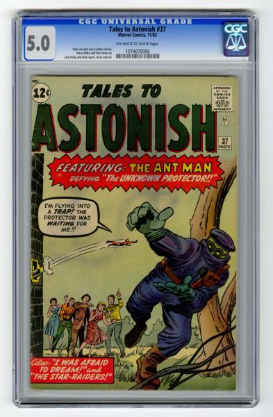 Tales to Astonish #37 CGC 5.0
