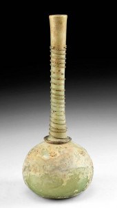 TALL 5TH C. ISLAMIC GLASS SPRI