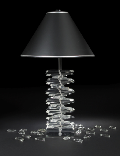 Tall American Acrylic Spiraled
