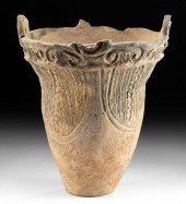 TALL ANCIENT JAPANESE JOMON PO