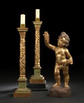 Tall and Imposing Pair of Ital