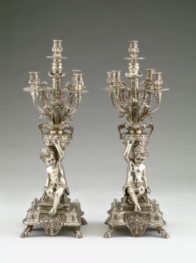 Tall and Imposing Pair of