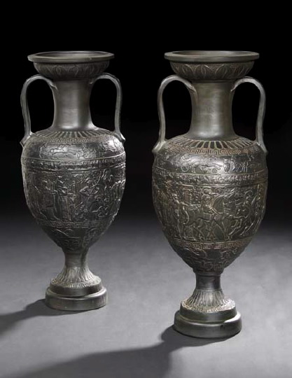 Tall and Striking Pair of French