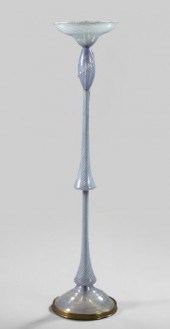 Tall and Unusual Blue and Whit