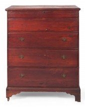 TALL BLANKET CHEST CONNECTICUT