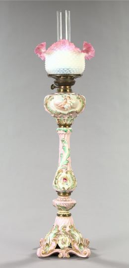 Tall Brass-Mounted "Dresden"