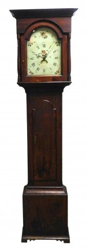 TALL CASE CLOCK, C. 1780, UNSI