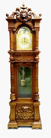 Tall-case clock  c. 1907  weig