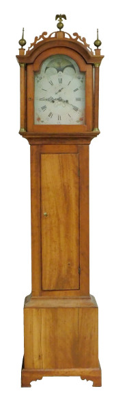 TALL CASE CLOCK, NEW ENGLAND,