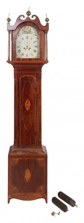 TALL-CASE CLOCK POSSIBLY MID-A