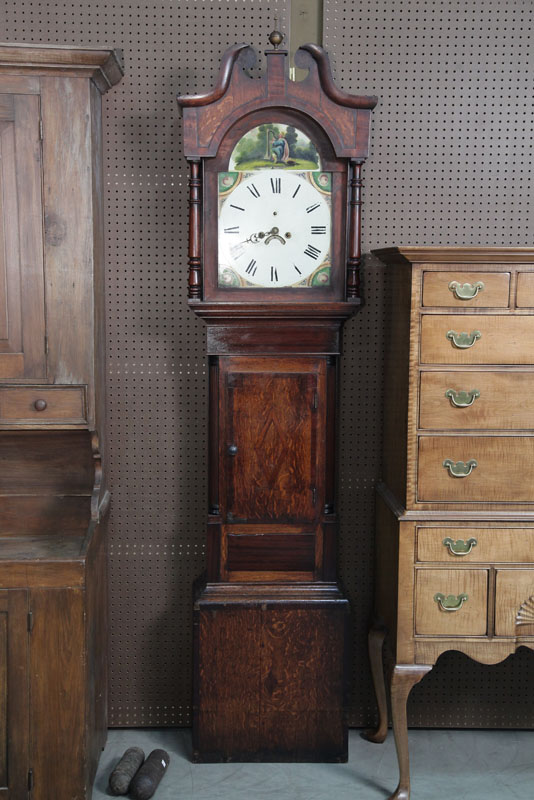 TALL CASE CLOCK. Probably