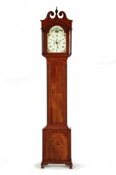 TALL CASE CLOCK.  Samuel Best