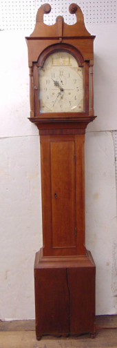 TALL CASE COUNTRY CLOCK, S. TH