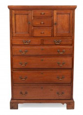 TALL CHEST AMERICA, LATE 18TH