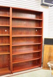TALL CHINESE OPEN-SHELF TEAK B