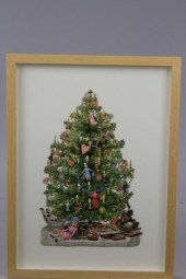 TALL CHRISTMAS TREE DIE CUT Ge
