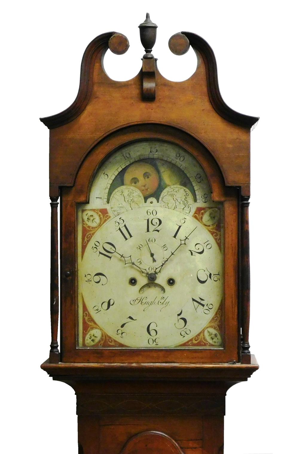 TALL CLOCK, AMERICAN, C. 1810,