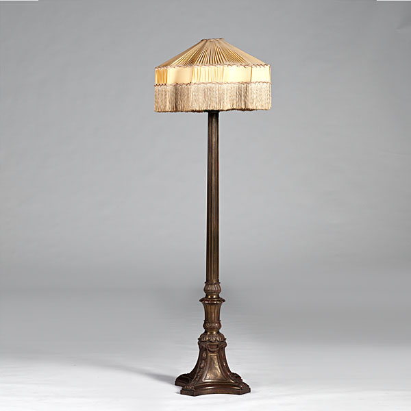 Tall Columnar Floor Lamp American