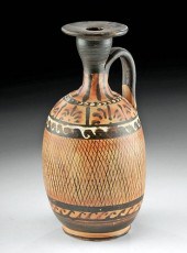 TALL GREEK GNATHIAN POLYCHROME