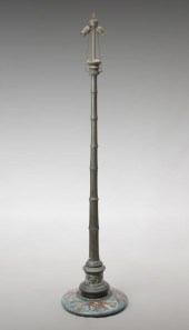 TALL JAPANESE CHAMPLEVE FLOOR