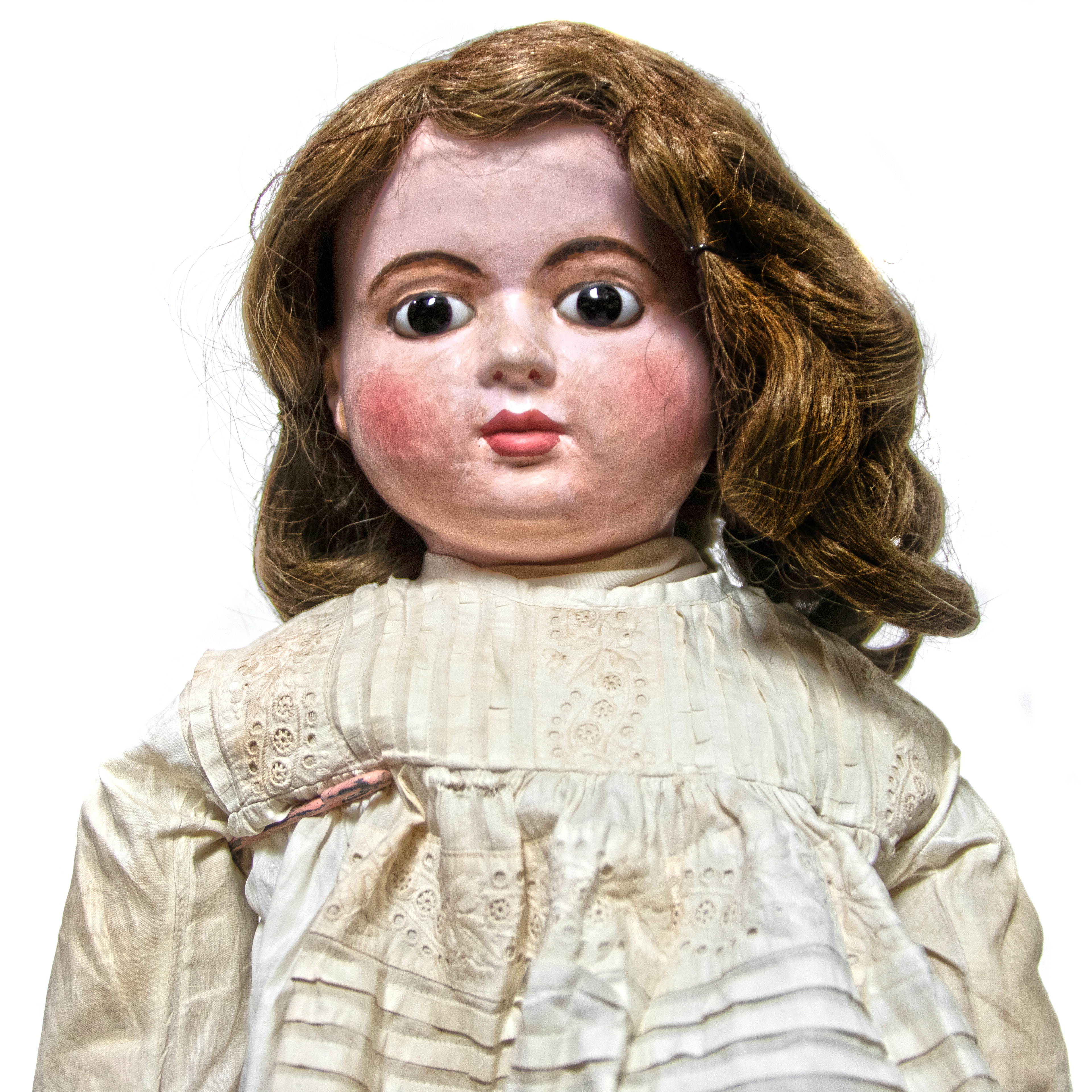 TALL LADY COMPOSITION HEAD DOLL