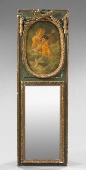 Tall Napoleon III Carved, Gree