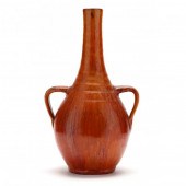 TALL NECK VASE, ATTRIBUTED WAY