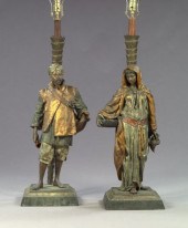 Tall Pair of French Elaboratel