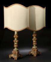 Tall Pair of Italian Carved, G