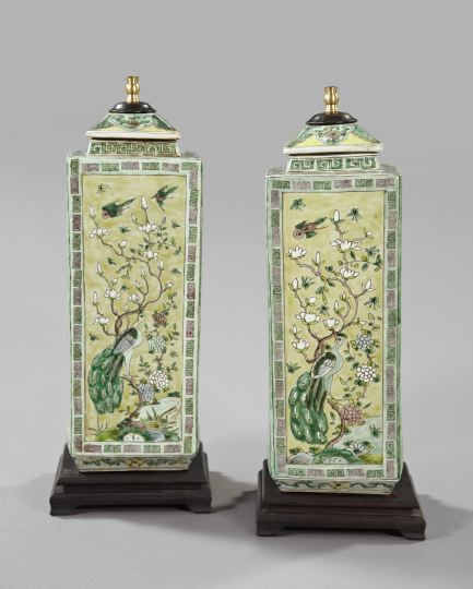 Tall Pair of Kuang Hsu Covered