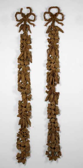Tall Pair of Louis XVI Carved